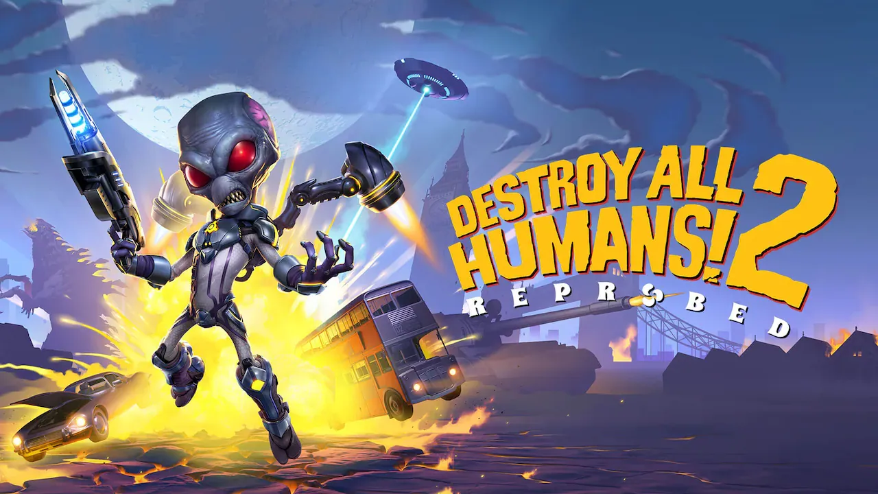 Destroy All Humans! 2 – Reprobed key art