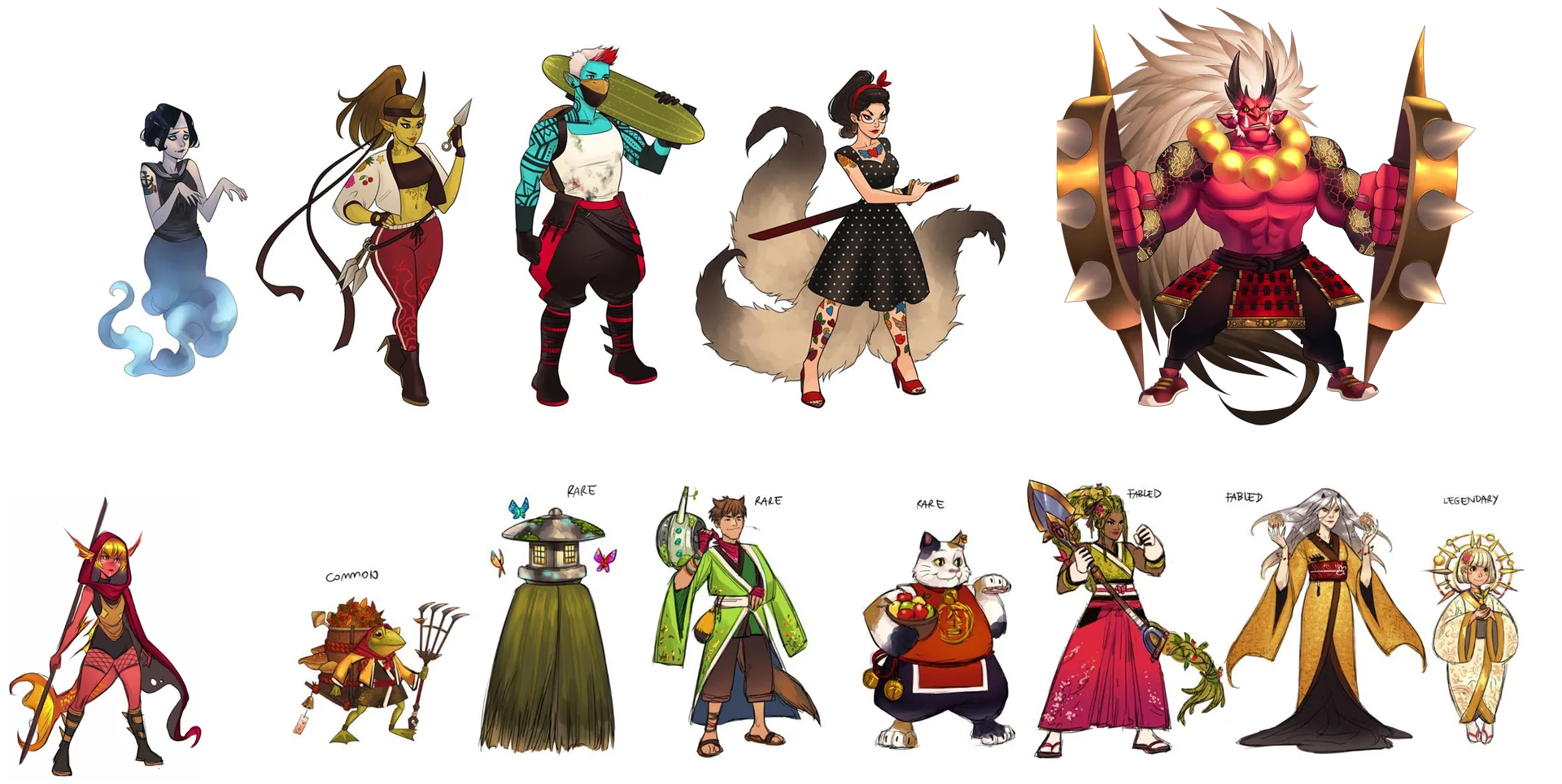 Exploring creatures and familiars