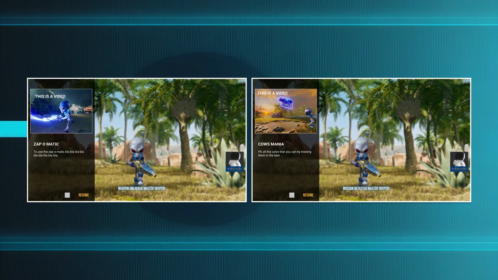 Ability tutorials that appear the first time a new power unlocks