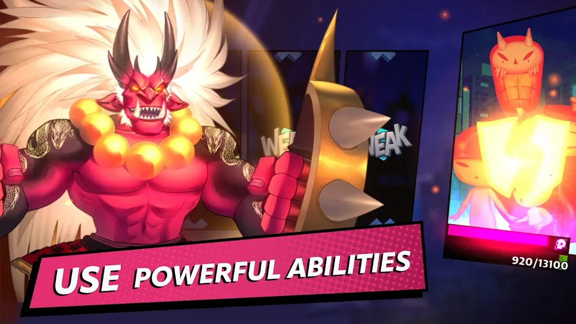 Store page: powerful abilities