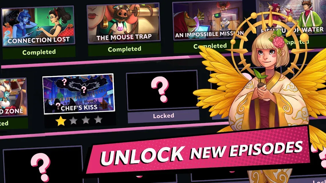 Store page: unlock new episodes