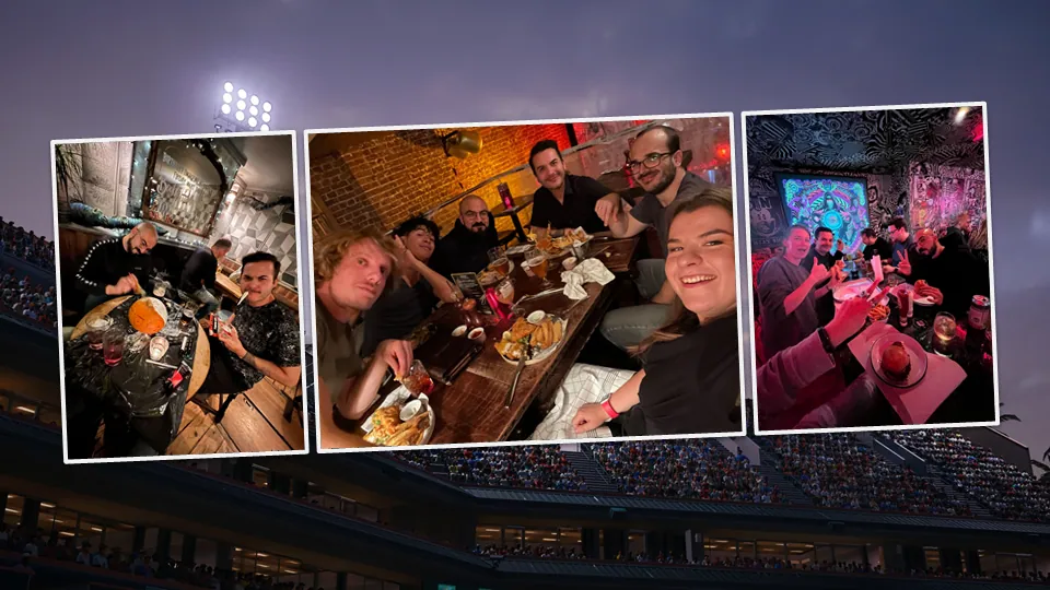 The in-person sprint: working, eating and celebrating together
