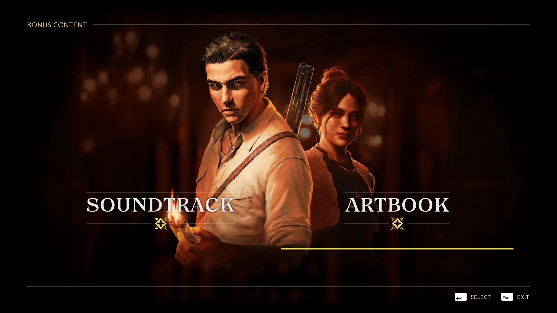 Bonus content: the soundtrack and artbook